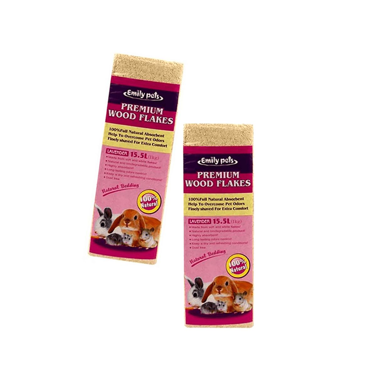 MARBEN PETS - Viruta Roedores Aroma Lavanda  (Pack 2 unidades)