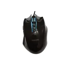 PHILIPS - Mouse para Gamers G201 Full RGB 4000 DPI - 9 Botones