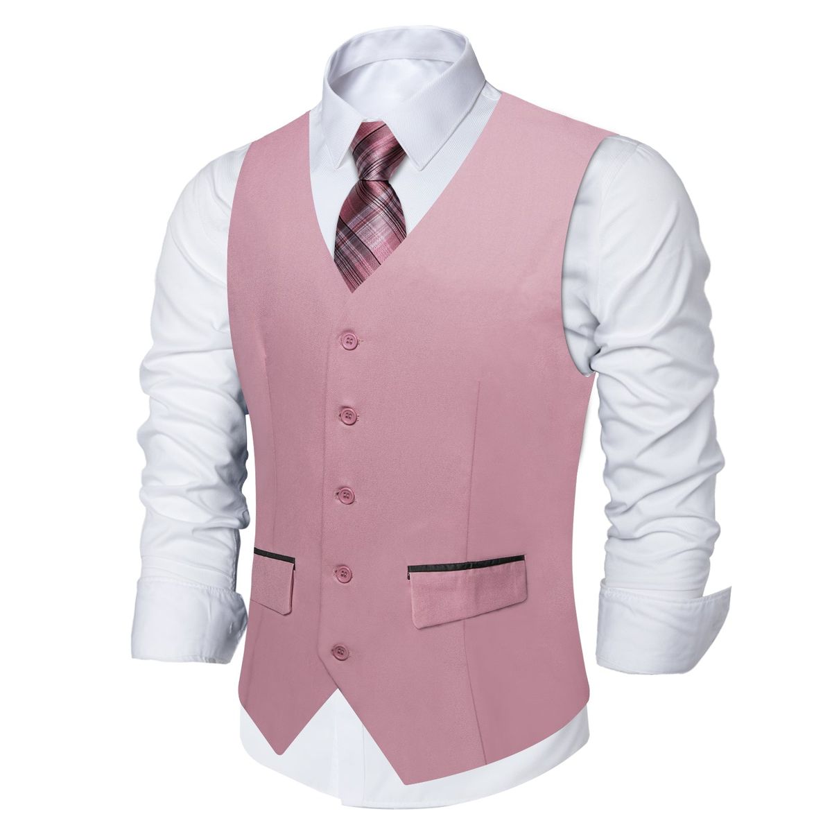 SN SONEC - Chaleco Gilet Hombre Chaqueta formal sin mangas Clasico Matrimonio