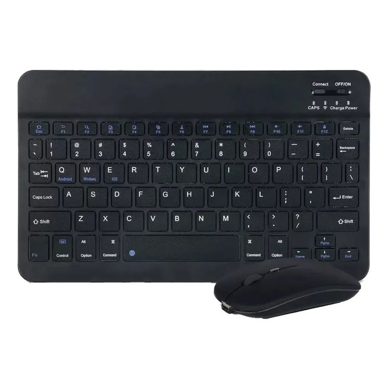 GIOIO - Kit Teclado Mouse Inalambrico Ligero Bluetooth Recargable