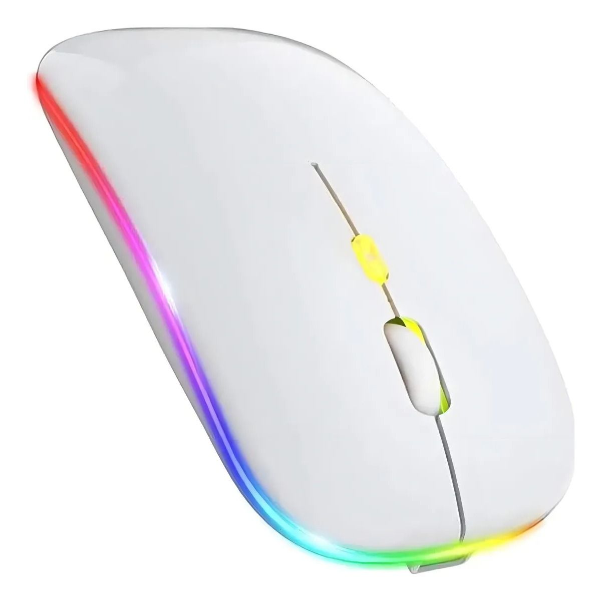 GIOIO - Mouse Sem Fio Recarregável Led Carregador Bateria Rgb