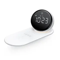 VIDITA - Reloj Despertador 5 en 1 con Carga Inalámbrica y Luz Nocturna - VIDVIE.