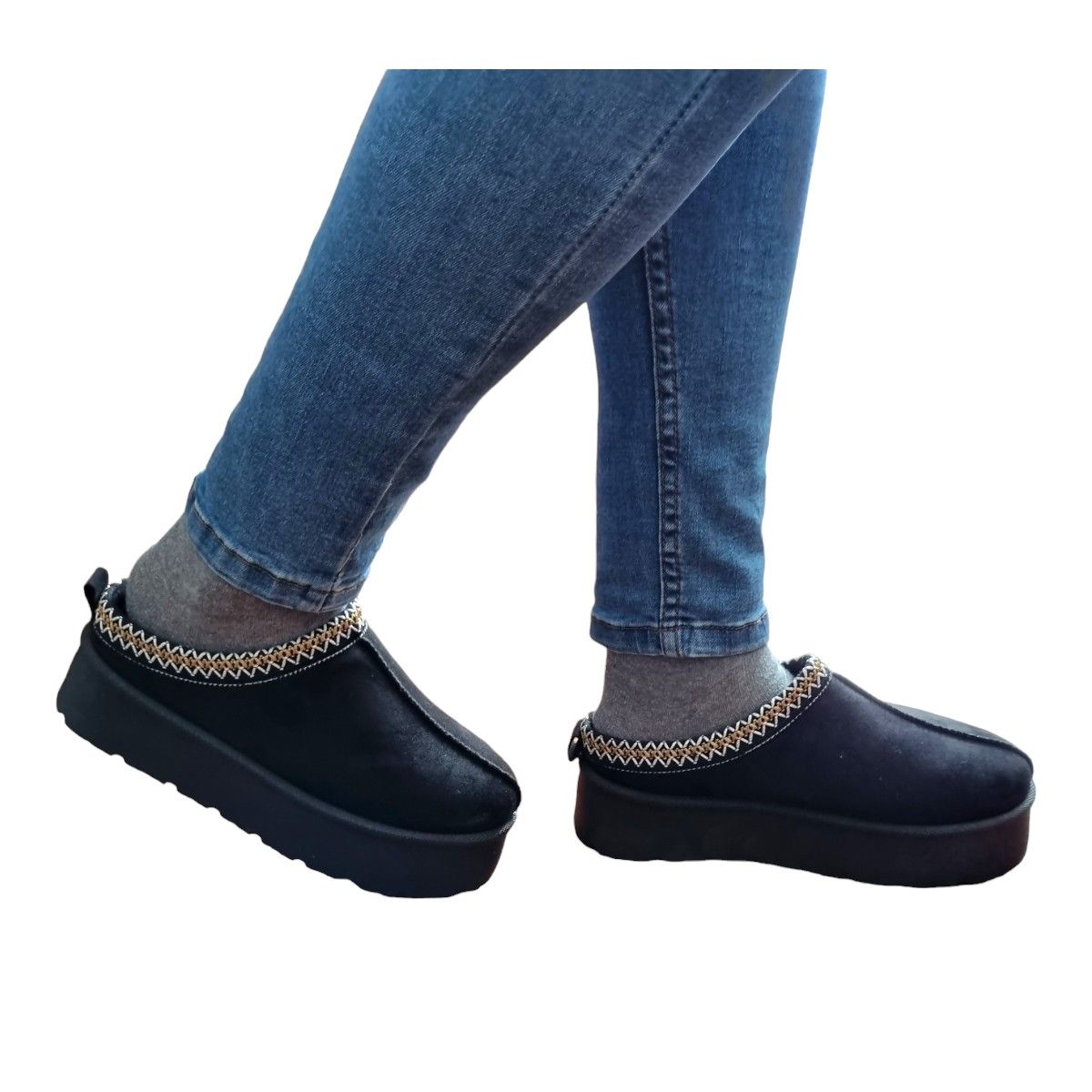 HERIEL - Pantufla De Descaso Mujer Con Chiporro.