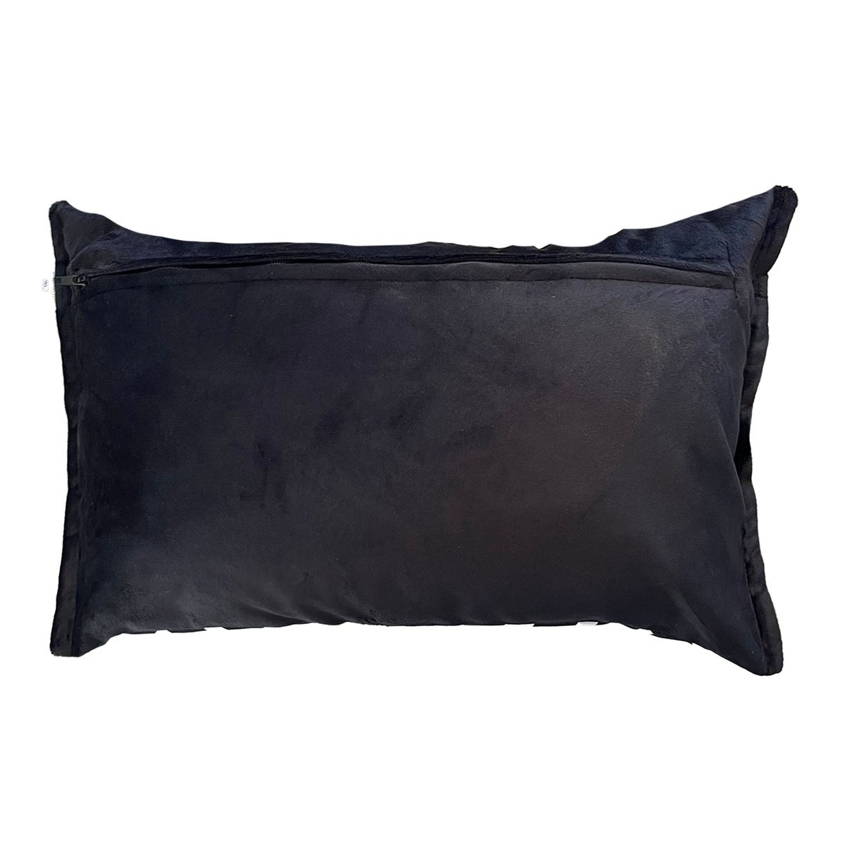 ELIZABETH PEPER - Cojin Decorativo Diseño Rombo Negro 60x40 Relleno.