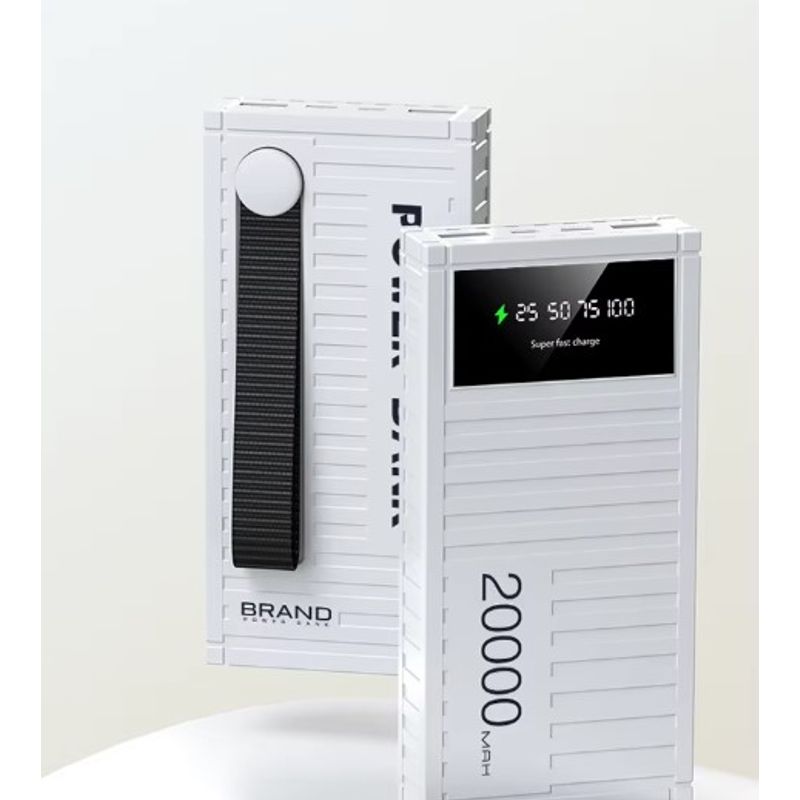 GENERICO - Batería Portátil COLOR NEGRO  BLACO 20Mah