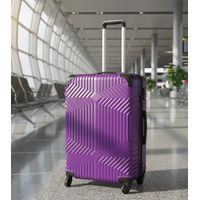 Maleta Grande Bodega 23 kg Morado