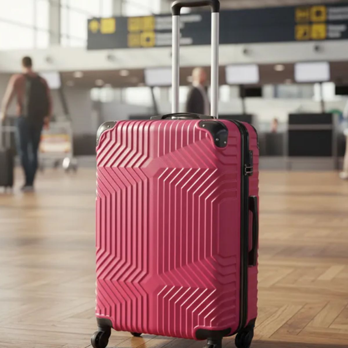 GENERICO - Maleta Grande Bodega 23 kg fucsia