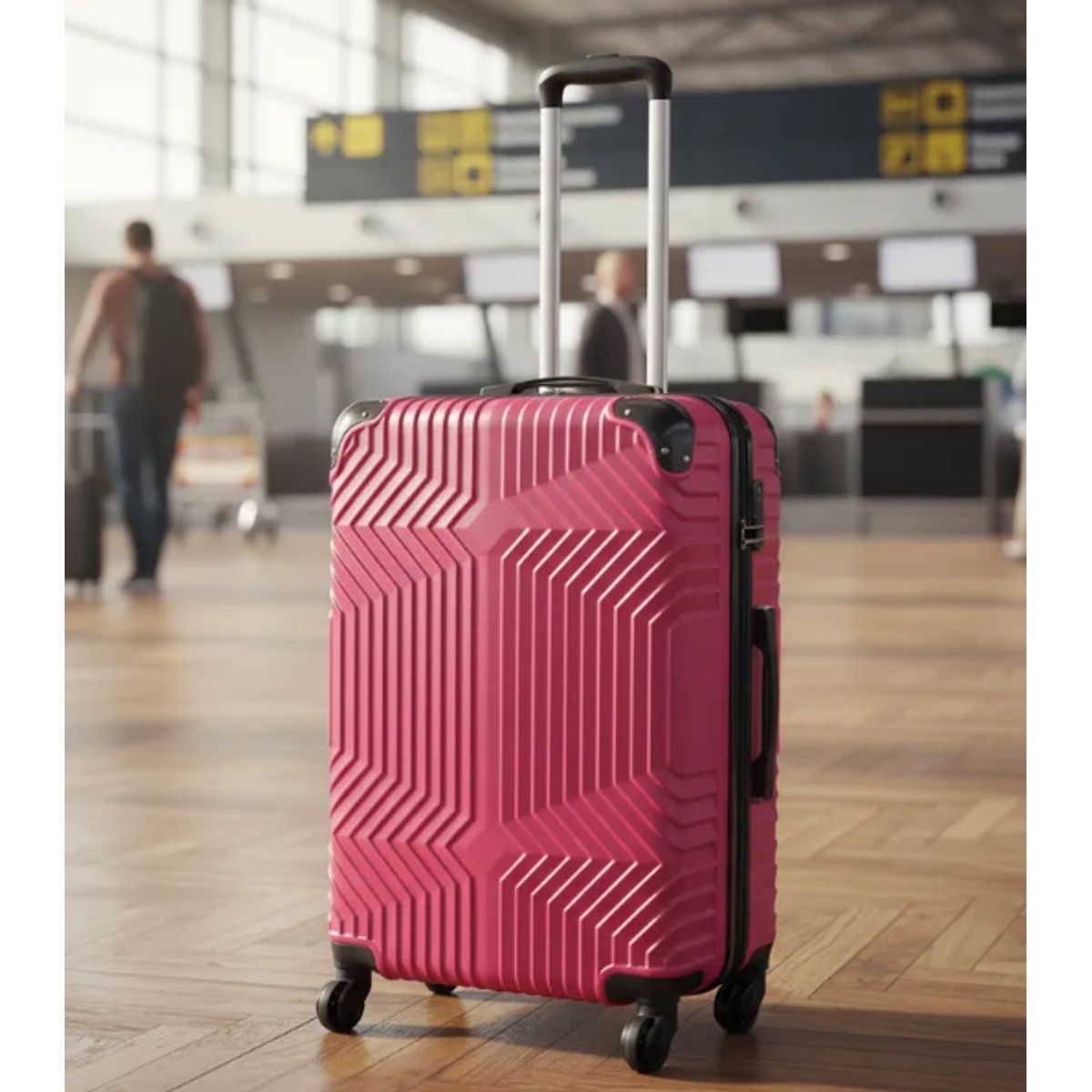 GENERICO - Maleta Grande Bodega 23 kg fucsia