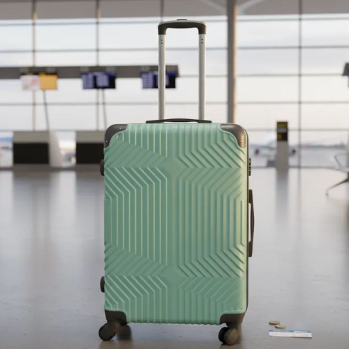 GENERICO - Maleta Grande Bodega 23 kg Verde agua