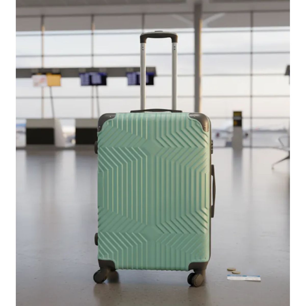 GENERICO - Maleta Grande Bodega 23 kg Verde agua