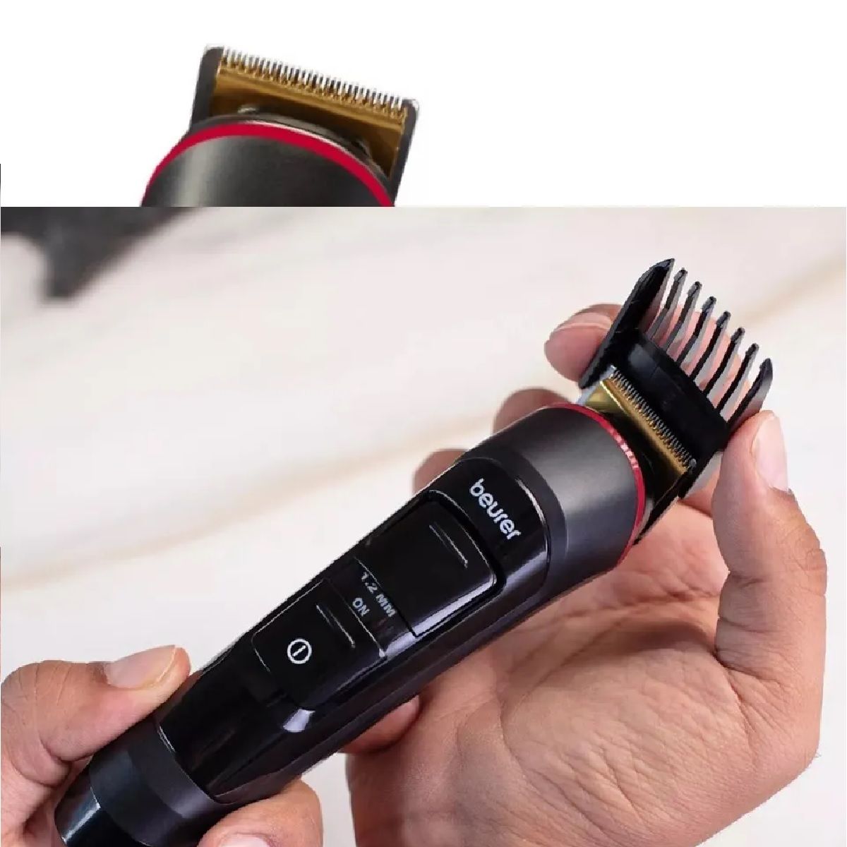 BEURER - Recortador De Barba Digital Cortabarba Usb Beurer Mn4x