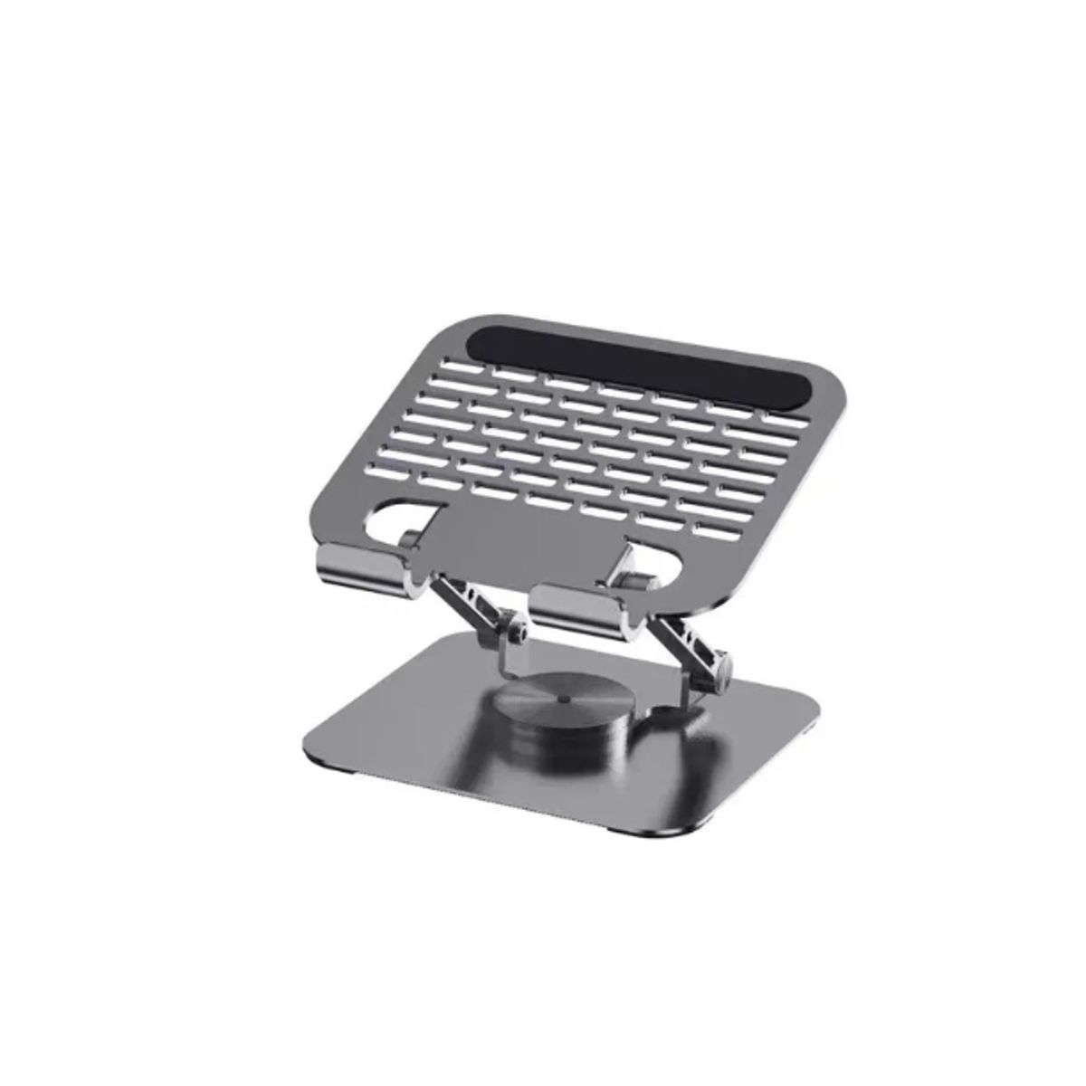 GENERICO - Soporte Escritorio Aluminio Ajustable Plegable Tablet Y iPad.