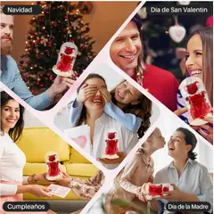 ATLAS - Flor Rosa Eterna Led