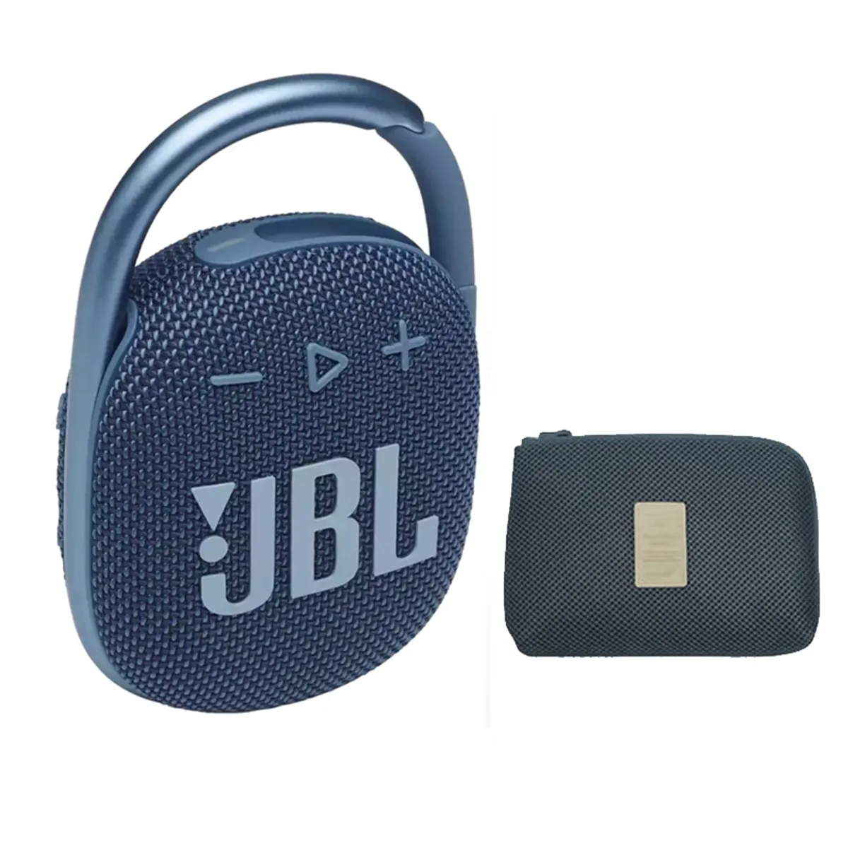 JBL - Parlante Bluetooth JBL Clip 4 Azul y Estuchen