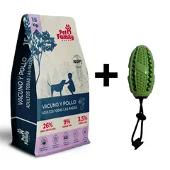 GENERICO - ALIMENTO PERRO PREMIUM PET FAMILY 15 KG ADULTO CON REGALO