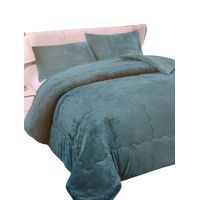 Plumon, Cobertor Reversible 2 Plazas en Chiporro y Plush.