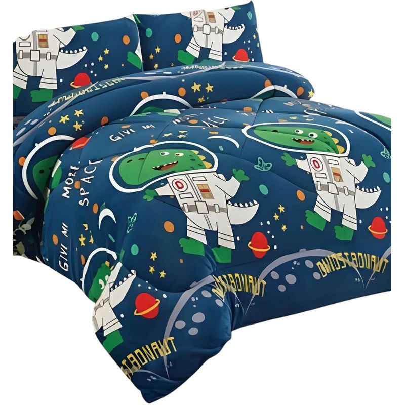 GENERICO - Plumon Cubre Cama Infantil Chiporro y Pluss Reversible Plaza y media.