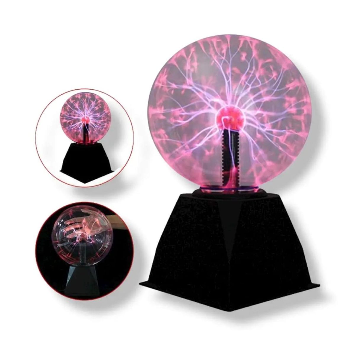 GENERICO - Lampara Plasma Iiinteractiva Bola De Cristal