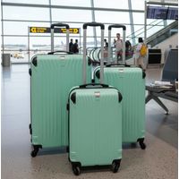 Set 3 Maletas Rigidas Ruedas 360- verde agua28