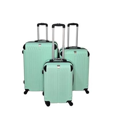 Imagen 2 del producto Set 3 Maletas Rigidas Ruedas 360- verde agua28