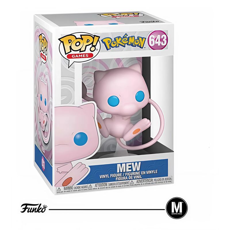 FUNKO - Funko Pop Pokemon Mew 643 Original