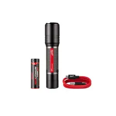 MILWAUKEE - Linterna de enfoque giratorio Redlithium USB 1100L 2161-21