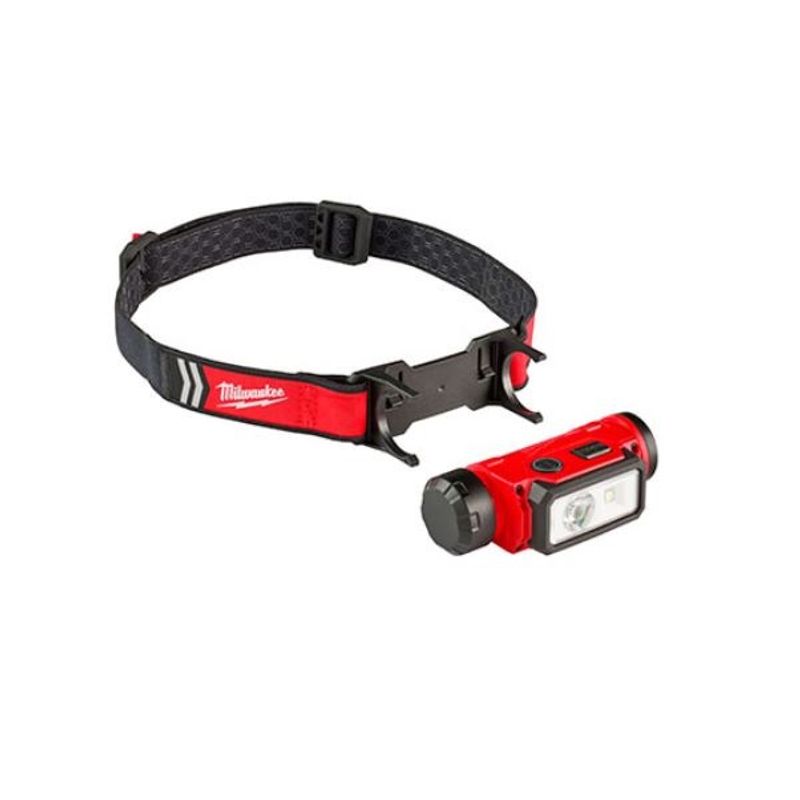 MILWAUKEE - Linterna frontal USB Redlithium Milwaukee 2163-21