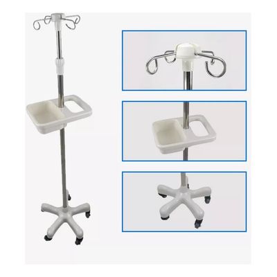 Imagen 2 del producto Porta Sueros Con Altura Ajustable Y Capacidad Para 4 Bolsas