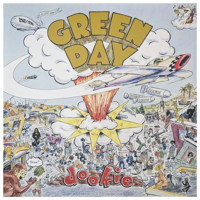 HITWAY MUSIC - GREENDAY - DOOKIE 3OTH ANNIVERSARY  BLUE VINYL - VINILO