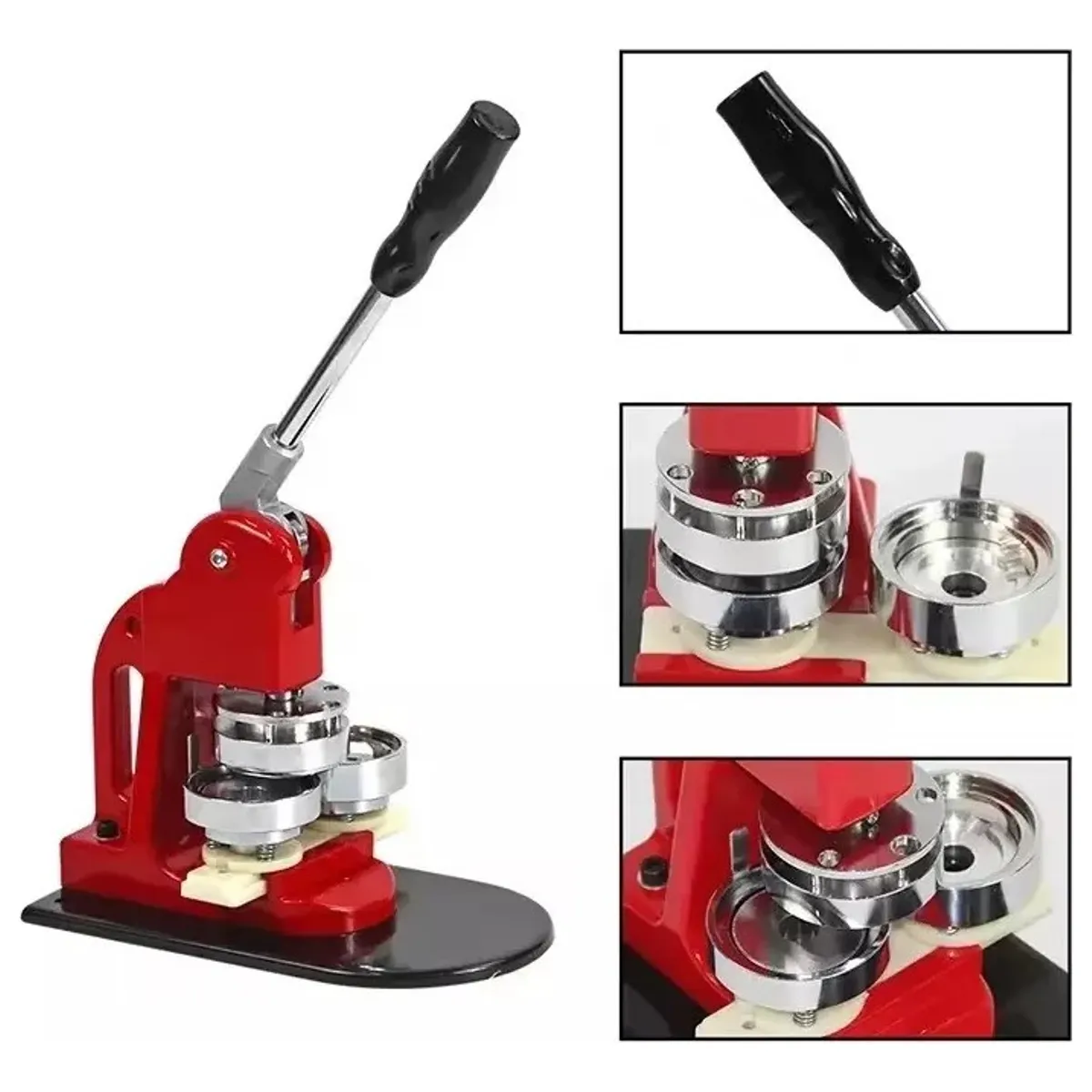 U BUY - Maquina De Chapitas + Matriz 58 Mm + Chapitas