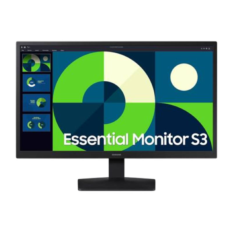 SAMSUNG - Samsung Monitor Essential S3 22" FHD VA, 75Hz, 5ms, Negro.