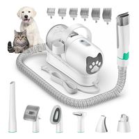 7 En 1 Kit De Cortapelo Y Aspiradora Para Perros Gatos