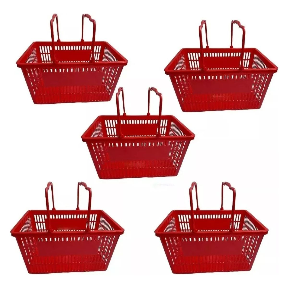 U BUY - Canastos De Compras Para Supermercado Pack 5