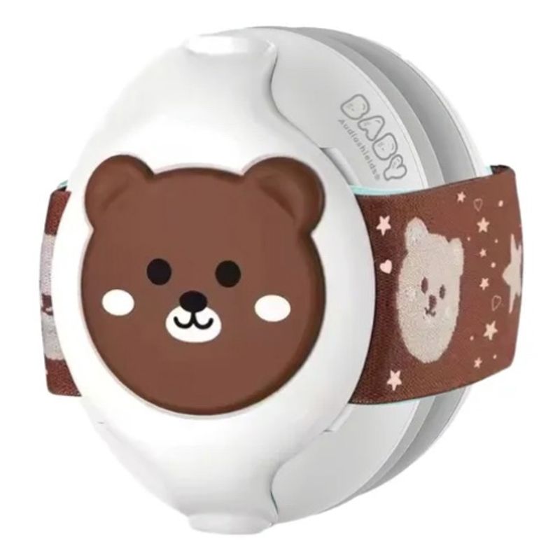 ATLAS - Baby Protectores Anti-ruido Para Bebés Café