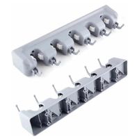 Organizador Soporte De Escobas Y Utiles, 5 Compartimientos