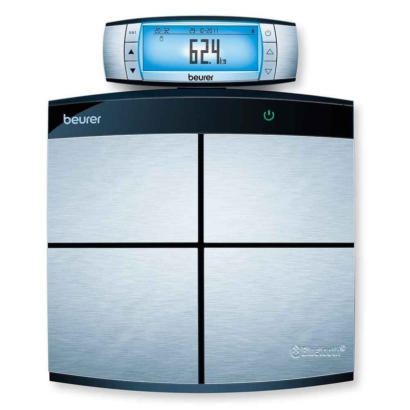 BEURER - Balanza Digital Con Bluetooth Gris Beurer Bf 105