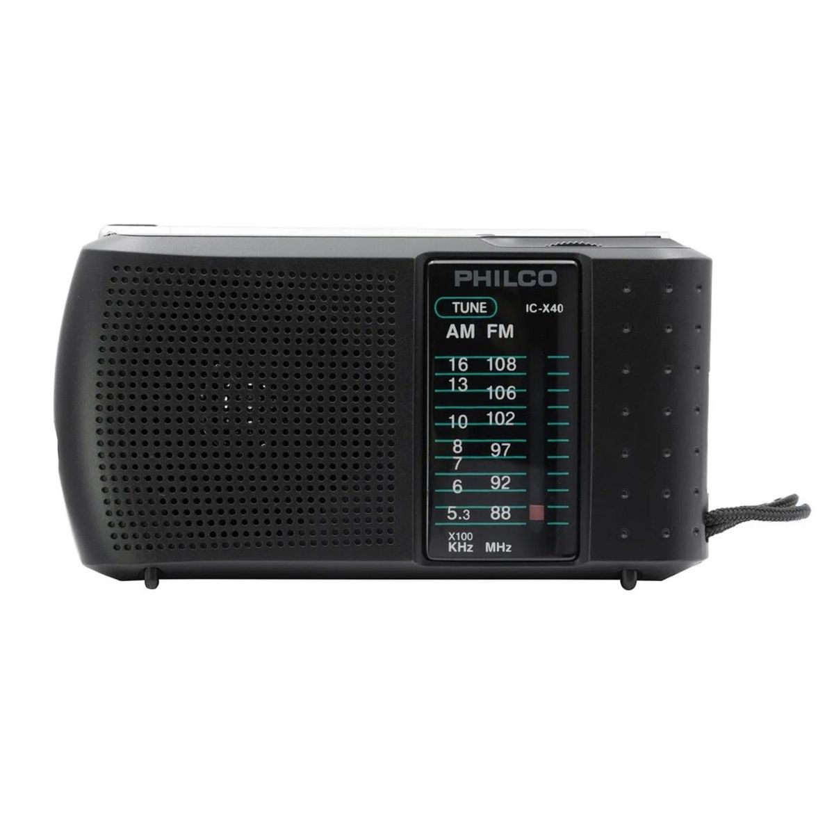 PHILCO - RADIO PORTATIL PHILCO ICX-40 C/AUDIFONO