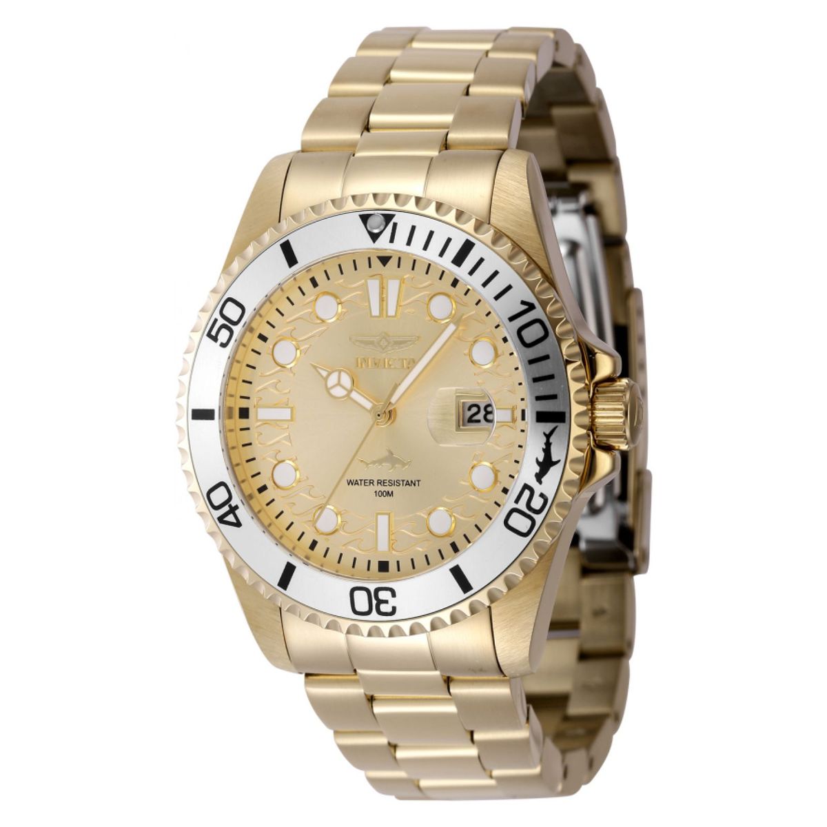 INVICTA - Reloj Invicta 48375 Dorado Hombres.-
