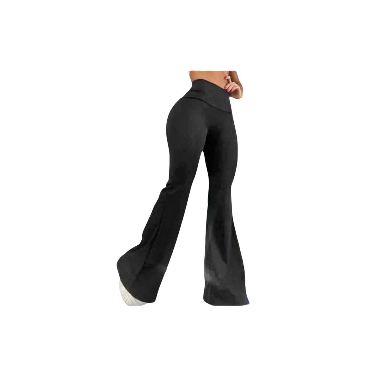 AAYO MODA - Pantalon Flare Cotele Mujer Con Chiporro Invierno