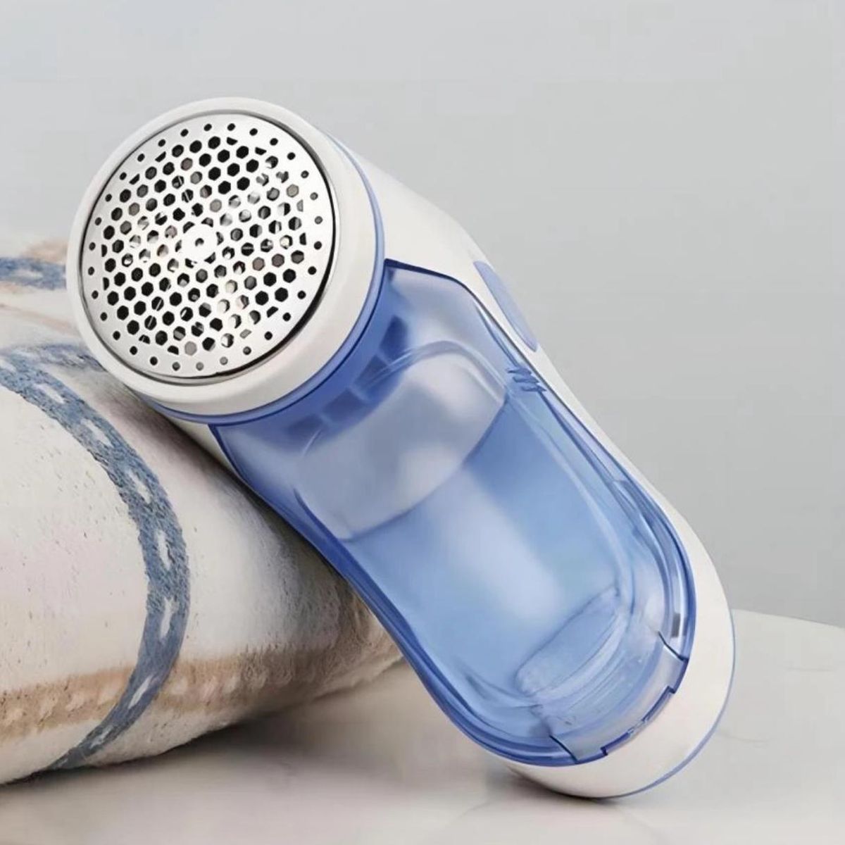 GENERICO - Removedor Eléctrico Quita Pelusa Ropa Usb Azul