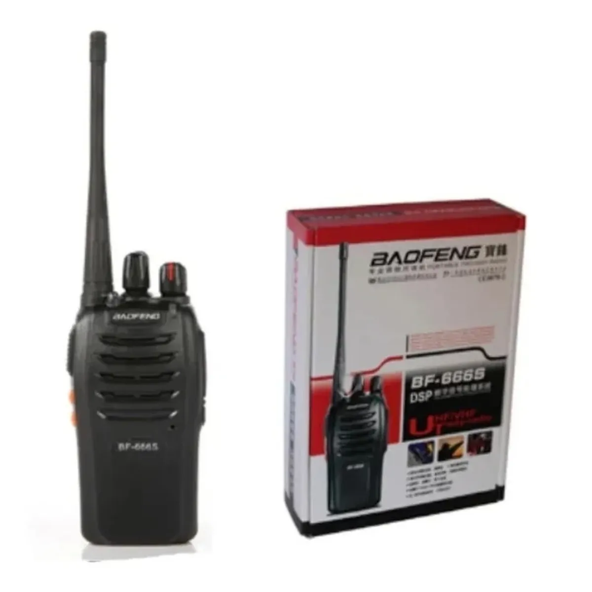 BAOFENG - RADIO TRANSMISOR 2 VIAS BAOFENG BF-666S