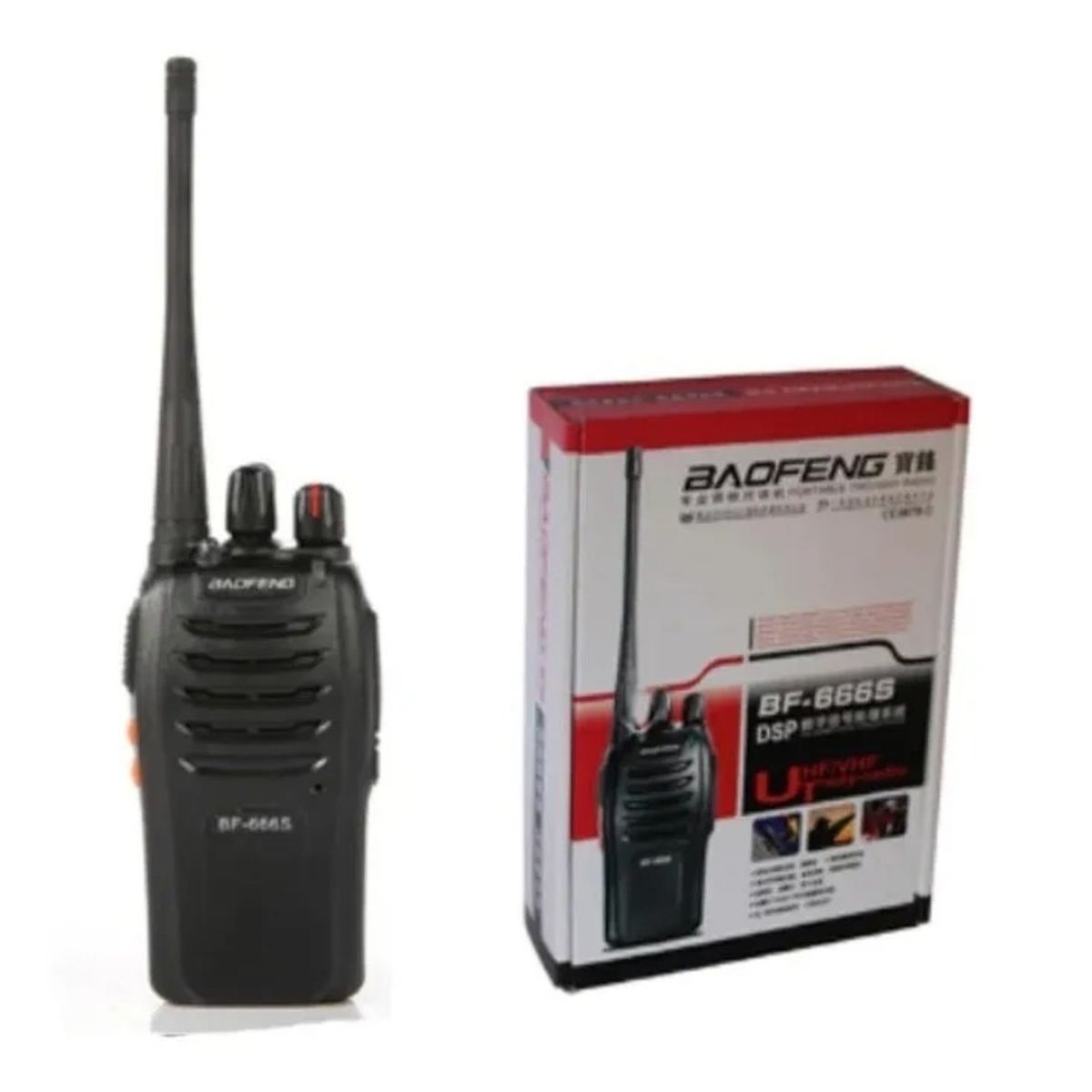BAOFENG - RADIO TRANSMISOR 2 VIAS BAOFENG BF-666S