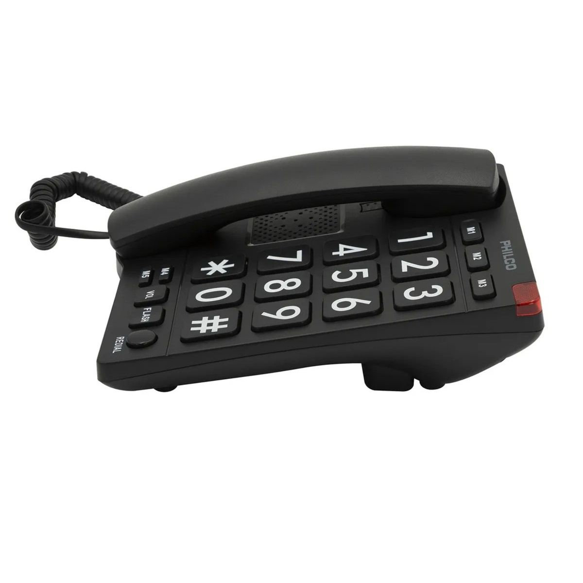 PHILCO - TELEFONO NUMEROS GRANDES PHILCO NEGRO 170BK.