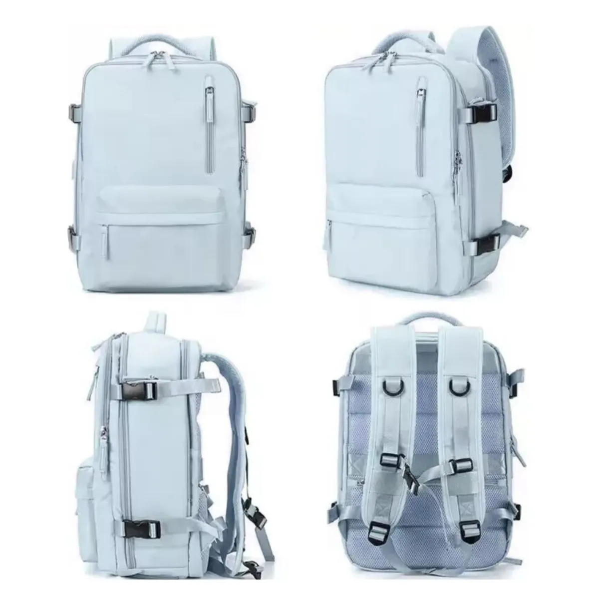 GENERICO - Mochila Viral Expandible Impermeable Multiuso Cabina Avión