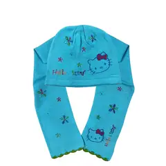 HELLO KITTY - Pack Gorro+Bufanda Niña