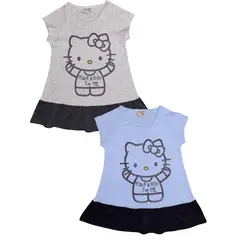 HELLO KITTY - Pack 2 Poleras Niña