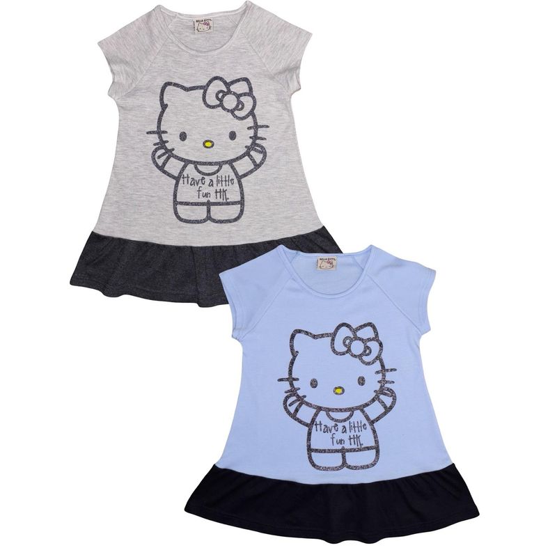 HELLO KITTY - Pack 2 Poleras Niña Hello Kitty