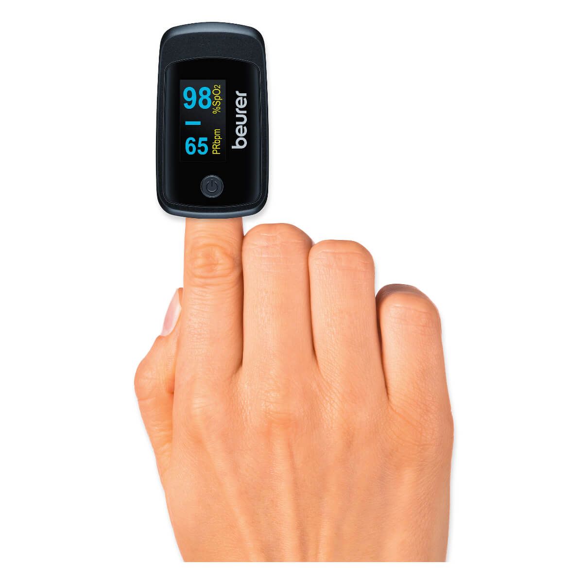 BEURER - Pulsioxímetro Oxímetro De Pulso Para Dedo Beurer Po 45