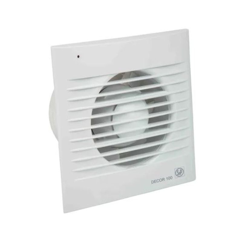 S & P - Extractor De Aire Baja Tensión Decor-100 C 12v Soler Palau