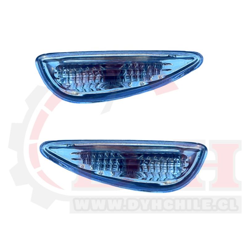 GENERICO - Par Focos Señaliz Tapabarro Hyundai Accent Rb 2011-2021 1r